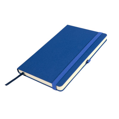 Бизнес-блокнот OXI, A5, синий, твердая обложка, RPET, в линейку — 21236/24_1, изображение 2