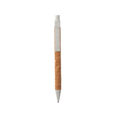 PEVEX, ручка шариковая, пробка, пластик с пшеничной соломой, изображение 2