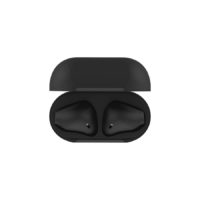 Наушники беспроводные с зарядным боксом TWS AIR SOFT, цвет черный  — 36720/35_1, изображение 3