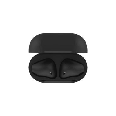 Наушники беспроводные с зарядным боксом TWS AIR SOFT, цвет черный  — 36720/35_1, изображение 3