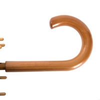 Зонт-трость SANTY, деревянная ручка, механический, изображение 6