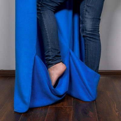 Плед  «Уютный» с карманами для ног, изображение 2