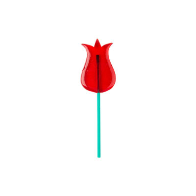 Карамель леденцовая  «Тюльпан» со вкусом вишни,  23гр, изображение 1