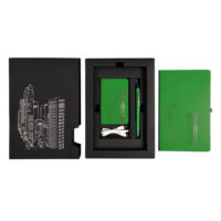 Набор PowerBox: универсальное зарядное устройство (4000mAh), блокнот и ручка в подарочной коробке, изображение 25