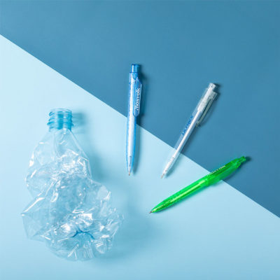 Ручка шариковая HISPAR, R-PET пластик, зеленый — 346731/18_1, изображение 5