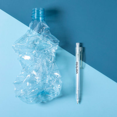 Ручка шариковая HISPAR, R-PET пластик, зеленый — 346731/18_1, изображение 6