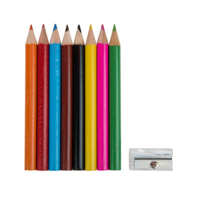 Набор цветных карандашей MIGAL (8шт) с точилкой — 345139/24_1, изображение 2