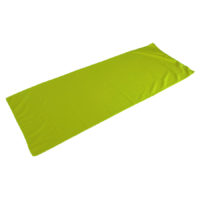Спортивное полотенце в пластиковом боксе с карабином «ACTIVE», микрофибра, пластик, 30*88 см. зелён — 11920/15_1, изображение 3