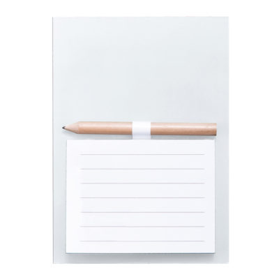 Блокнот с магнитом YAKARI, 40 листов, карандаш в комплекте, белый, картон — 344582/01_1, изображение 1
