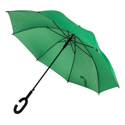 Зонт-трость HALRUM, пластиковая ручка, полуавтомат — 345706/15_1, изображение 1