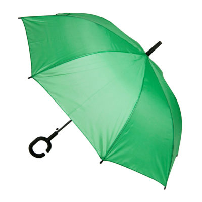 Зонт-трость HALRUM, пластиковая ручка, полуавтомат — 345706/15_1, изображение 2