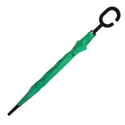Зонт-трость HALRUM, пластиковая ручка, полуавтомат — 345706/15_1, изображение 5