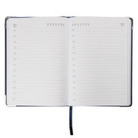 Ежедневник недатированный ASTON, А5,  синий, белый блок, без обреза — 24609/25_1, изображение 3