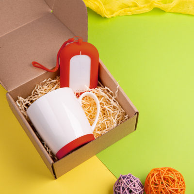 Набор подарочный MATISSE`TEAS: кружка, зарядное устройство, коробка, стружка, красный — 35013/08_1, изображение 1