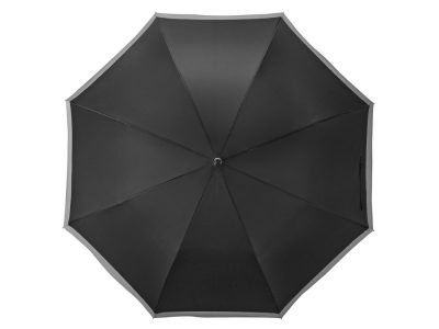 Зонт-трость Reflect полуавтомат, в чехле, черный (Р), изображение 6