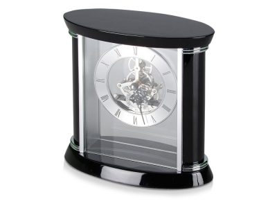 Часы настольные Ковингтон, черный/серебристый (Р), изображение 1