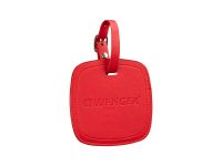 Бирка для багажа WENGER, красная, полиуретан, 4,1 x 4,1 x 0,4 см, изображение 2