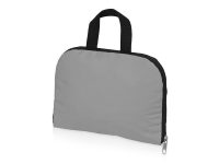 Рюкзак складной Reflector со светоотражающим карманом, темно-серый/серебристый, изображение 4