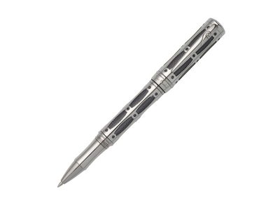 Ручка -роллер Pierre Cardin THE ONE. Цвет — пушечная сталь и черный. Упаковка L — 417590_2, изображение 1