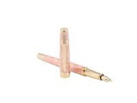 Ручка перьевая Pierre Cardin RENAISSANCE. Цвет — розовый и золотистый. Упаковка В-2. — 417593_2, изображение 2