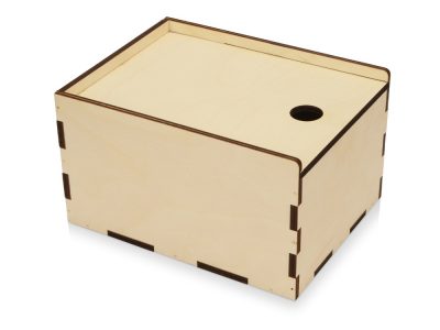 Деревянная подарочная коробка-пенал, размер М, изображение 1
