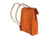 Рюкзак-сумка KLONDIKE DIGGER Mara, натуральная кожа цвета коньяк, 32,5 x 36,5 x 11 см — 1070.04_2, изображение 3