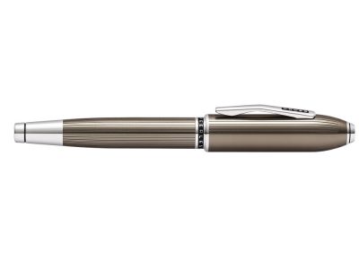 Перьевая ручка Cross Peerless Translucent Titanium Grey Engraved Lacquer, серый — 421270_2, изображение 2