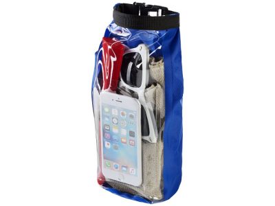 Туристическая водонепроницаемая сумка объемом 2 л, чехол для телефона, ярко-синий — 10055301_2, изображение 1