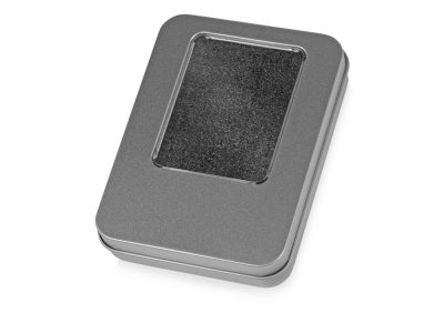 Подарочная коробка для флеш-карт Сиам, серебристый, изображение 1