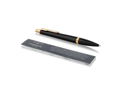 Ручка шариковая Parker Urban Core Muted Black GT, черный/золотистый, изображение 3