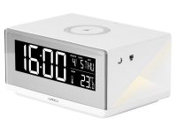 Часы с беспроводным зарядным устройством Rombica Timebox 2, белый, изображение 1