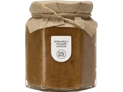 Крем-мёд с грецким орехом, 250 г, изображение 3