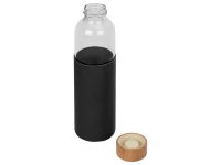Бутылка для воды стеклянная Refine, в чехле, 550 мл, черный — 887317_2, изображение 2