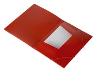 Папка формата А4 на резинке, красный — 19200.01_2, изображение 4
