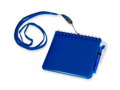 Блокнот А6 Журналист с ручкой, синий — 789402_2, изображение 1
