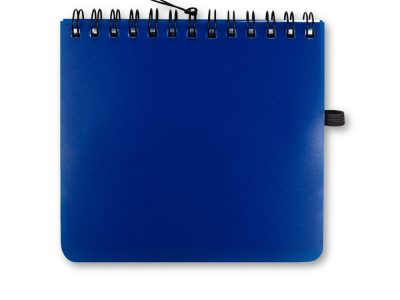 Блокнот А6 Журналист с ручкой, синий — 789402_2, изображение 3