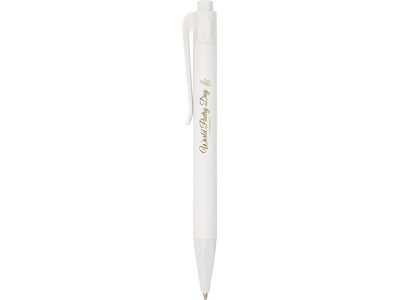 Шариковая ручка Terra из кукурузного пластика, белый — 10774301_2, изображение 5