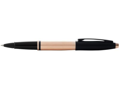 Ручка-роллер Cross Calais Brushed Rose Gold Plate and Black Lacquer — 421340_2, изображение 3