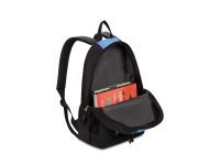 Рюкзак SWISSGEAR, чёрный/голубой, полиэстер, 32х14х45 см, 20 л, изображение 8