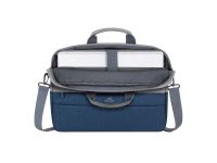 RIVACASE 7532 grey/dark blue сумка для ноутбука 15.6», изображение 9
