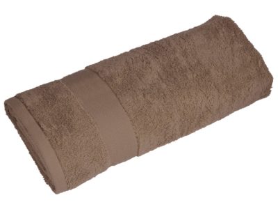 Полотенце махровое Банный день, коричневый, изображение 1