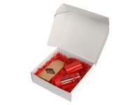 Подарочный набор с чаем, кружкой и френч-прессом Чаепитие, красный — 700411.01_2, изображение 2
