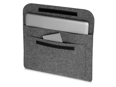 Чехол Felt для планшета 14» из RPET- фетра, серый, изображение 2