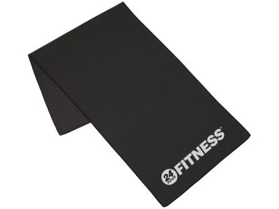 Полотенце для фитнеса Alpha, черный — 12613500_2, изображение 4