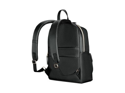 Рюкзак женский WENGER LeaMarie, ПВХ/полиэстер, 31x16x41 см, 18 л, черный — 610190_2, изображение 3