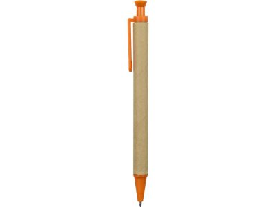 Ручка шариковая Эко, бежевый/оранжевый — 18340.13_2, изображение 3