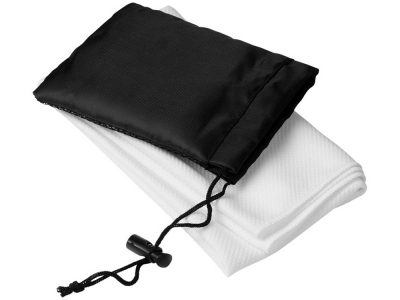 Охлаждающее полотенце Peter в сетчатом мешочке, белый — 12617102_2, изображение 1