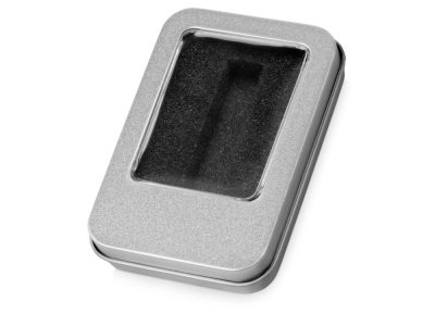 Коробка для флеш-карт с мини чипом Этан, серебристый, изображение 1