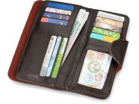 Набор: портмоне дорожное, портмоне с отделениями для кредитных карт, 2 брелока, изображение 2