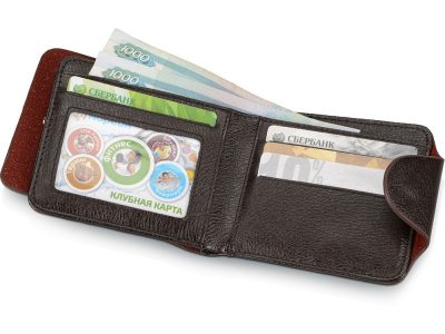 Набор: портмоне дорожное, портмоне с отделениями для кредитных карт, 2 брелока, изображение 3
